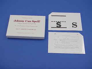 JOHNNY CAN SPELL PHONOGRAM CARD SET - Click Image to Close
