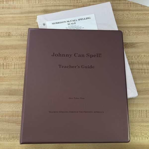 Johnny Can Spell Teacher's Guide