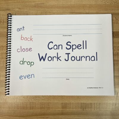 "Can Spell" Work Journal, K-G.1 Classroom Set