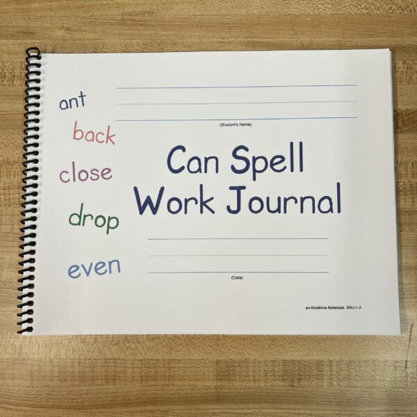 "Can Spell" Work Journal, K-G.1 Classroom Set