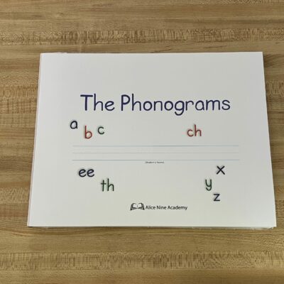 The Phonograms Student Work Text