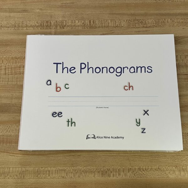 The Phonograms Student Work Text