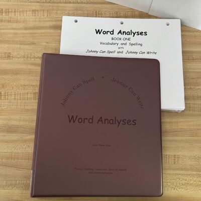 Word Analyses, Book One
