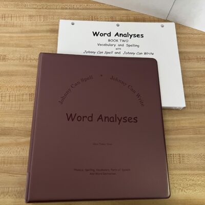 Word Analyses, Book Two