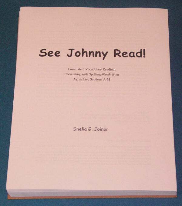 Johnny Can Spell Homeschool Kit, First Grade - Image 6